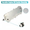 X Autohaux Car Engine Oil Cooler Housing Assembly For Land Rover Discovery Lr4 Range Lr010754
