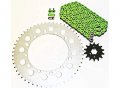 Fits Yamaha 1991-1996 Wr250 250 1987-1990 Yz250 Green Chain And Sprocket 15 52 116l