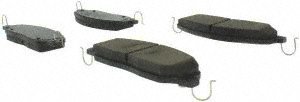 Centric Parts 102 10810 Series Semi Metallic Standard Brake Pad