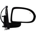 Door Mirror For Jeep Compass 2007 2017 Passenger Side Power Heated Manual Folding Textured Black Replacement Ch1321262 