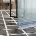 Cozylkx 2pcs Frameless Glass Door Bottom Gap Seal Strip For 1 4 27 5 Long Shower Room Sweep Stop Leaking