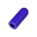 1 Pcs 30mm Length 8mm 0 31 Id Blue Car Silicone Rubber Hose End Cap Reinforced Blanking For Bypass Tube Universal 