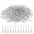 200pcs 1 8 In X 3 Aluminum Body Steel Mandrel Dome Head Blind Rivets Set For Sheet Metal Automotive Railway And Duct Work 