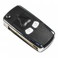 Hqrp Shell Modify Remote Case W 2 Buttons Compatible With Mitsubishi Lancer Evo Folding Flip Key Fob