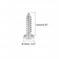 Uxcell 3x12mm Self Tapping Screws Phillips Pan Head Screw 316 Stainless Steel Fasteners Bolts 50pcs