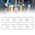 10pcs Air Compressor Head Gasket Kit 65 Aluminum Replacement For 65mm Diameter Cylinder