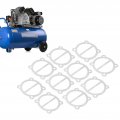 10pcs Air Compressor Head Gasket Kit 65 Aluminum Replacement For 65mm Diameter Cylinder