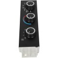 Ac Control Module 599-217 For Chevrolet Express 1500 2000-2010 Hvac Climate Panel With Abs Construction And Rotary Dials