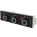 Ac Control Module 599-217 For Chevrolet Express 1500 2000-2010 Hvac Climate Panel With Abs Construction And Rotary Dials