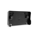 Front Bumper License Plate Bracket For Lincoln Mkx 2011 2012 2013 2014 2015 Fo1068159 Ba1z17a385a Black Plastic Standard Style 