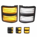 Sequential Switchback Side Mirror Marker Lights 3-row Led Turn Signals For Ford F250 F350 F450 Super Duty 2008-2016 