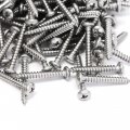 Red Hound Auto 100 Marine Pan Head Self Tapping Screw Set Type A Number 8 X 1 25 Inches For Wood Metal Plastics 304 Ss 