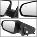 Ch1320268 Oe Style Powered Heated Driver Left Side View Door Mirror Compatible With Dodge Avenger 08-14