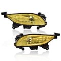 Front Bumper Fog Lights Assembly For Sonata 2011-2013 Not Fit Hybrid Models Driving Lamps Yellow Lens 