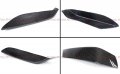 Carbon Fiber Front Bumper Air Vent Eyelid Cover Lips Fang Compatible With 2015-19 Bmw F80 M3 15-20 F82 F83 M4