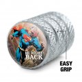 Superman Be Right Back Tire Rim Wheel Aluminum Valve Stem Caps