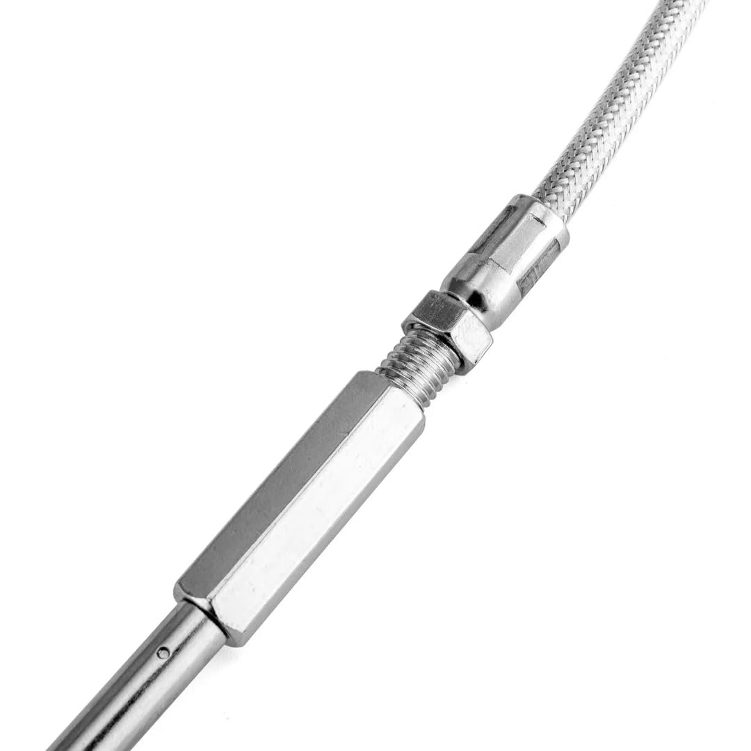 42 5635696a Stainless Steel Throttle Idle Cable Set For Harley-davidson Fxst 1996-up
