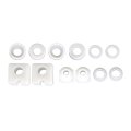 12 Pcs Eletric Front Sest Bushing Repair Kit Driver And Passenger Side Replacement For 911 993 964 