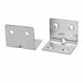 Uxcell 30mmx30mmx38mm Stainless Steel 4 Holes Corner Brace Joint Angle Brackets 15pcs