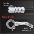 A-premium Power Steering Hose Pressure Line Assembly Compatible With Toyota Tercel Paseo 1997-1999 1 5l From Pump