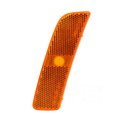 Volkswagen Tiguan Limited 2017 2018 Side Marker Light Driver Capa Amber Lens Abs Plastic Snap-in Pmma Excluded Bulbs Vw2550107 
