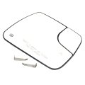 Passenger Side Mirror Glass For Dodge Ram 1500 2020-2024 Heated W Blind Spot 68402094aa 68402128aa