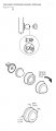 Prime-line J 4570 1 In Cast Brass Bright Wall Stop With Convex Bumper Single Pack