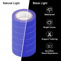 Uxcell 6rolls Neon Gaffers Cloth Tape 0 6 Inch X 16 5 Ft Glow In The Dark Fluorescent Adhesive Black Light For Party Home