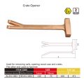 Wedo Non-sparking Crate Opener Spark-free Safety Beryllium Copper Din Standard Bam Fm Certificate 70x230mm