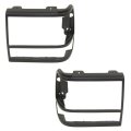 Headlight Door Pair Ford Ranger 1989 1990 1991 1992 Black Driver And Passenger Side Replacement For Fo2512112 Fo2513110 