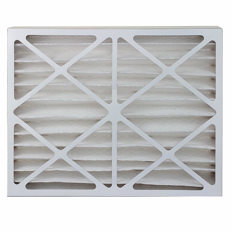 Filterbuy 24x25x4 Air Filter Merv 13 Optimal Defense 1-pack Pleated Hvac Ac Furnace Filters Replacement Actual Size 23 75 X 24