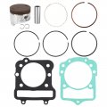Autokay Cast Aluminium Engine Cylinder Piston Kit Gasket Top End Rebuild For Kawasaki Bayou 300 Klf300b 89-2004