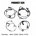 X Autohaux 4pcs 56029338ab 56029338ac Abs Wheel Speed Sensor Front Rear For Chrysler 200 2011-2014 Sebring 2007-2010 Dodge