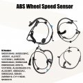 X Autohaux 4pcs 56029338ab 56029338ac Abs Wheel Speed Sensor Front Rear For Chrysler 200 2011-2014 Sebring 2007-2010 Dodge