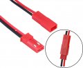 Yxq 20pairs Jst 2 Pin Male Female Connector 22awg Red And Black 150mm Wire For Rc Plane Battery