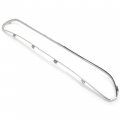 Kuafu Bumper Grille And Chrome Trim Compatible With 2010-2012 Ford Fusion Hybrid S Se Sel Sedan 4-door Replacement For