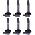 Ignition Coil Coils Pack Fits For Lincoln Mkz 3 7l 20-2016 Mkx 2011-2015 Edge 3 5l 2007-2016 Uf553 C1595 Dg520 Set Of 6 