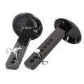 Round Dome Heavy Duty Snow Plow Shoe Skid For John Deere Runner 3-1 2 42 46 48 54 60 Blades Gloss Black Replacement M147167 