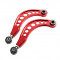 Blackhorse-racing 2pcs Rear Adjustable Upper Camber Kit Red For 2006 2007 2008 2009 2010 2011 2012 2013 2014 2015 Honda Civic 