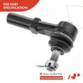 A-premium Set Of 6 Front Upper Ball Joint Inner Outer Tie Rod End Compatible With Chevrolet Gmc 2003-2019 Express 2500 3500