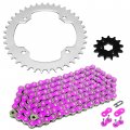 Caltric Drive Chain And Sprockets Kit Compatible With Yamaha Warrior 350 Yfm350x Yfm 350x 1987 1988