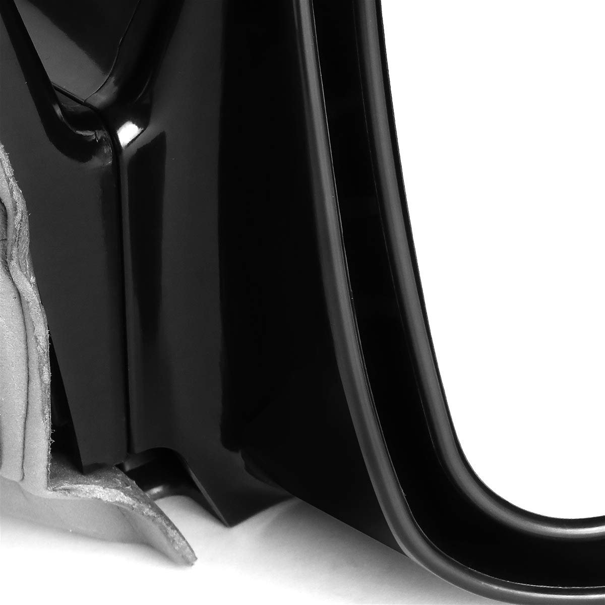 Passenger Right Side Mirror For Pontiac Grand Prix 2004-2008 Power Adjustment Black Housing Paint To Match Gm1321279