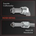 A-premium Power Steering Hose Pressure Line Assembly Compatible With Dodge Dakota 1987-1995 2l 2 5l Pump To Gear Rack Pinion