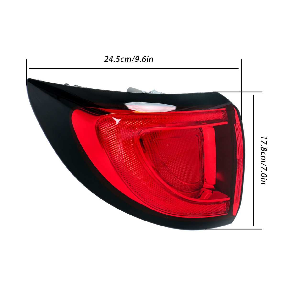 Left Tail Light Replacement For Pacifica 2017-2021 Brake Lamp Driver Side 68229029ad