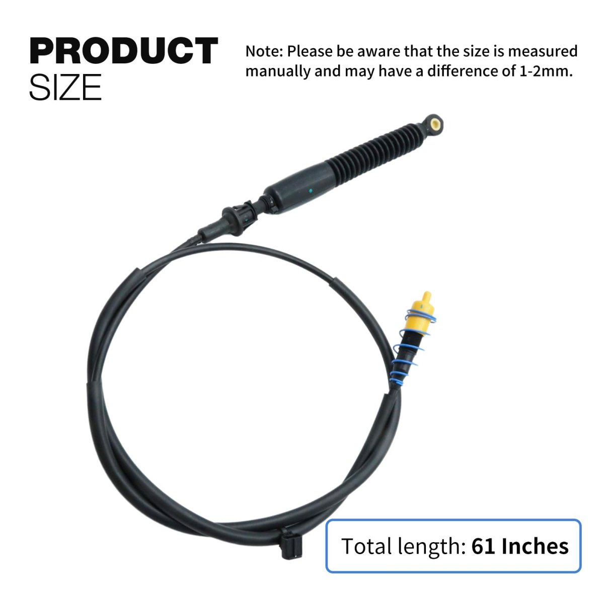 Saihisday 20787608 Lower Transmission Gear Shift Cable Replacement For Cadillac Escalade Esv Ext 2007-2014 Chevy Suburban 1500