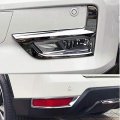 Itrims Car Accessories For Nissan Rogue X-trail 2017-2021 Fog Light Lamp Cover Trim 4pcs Abs Chromed Front Rear