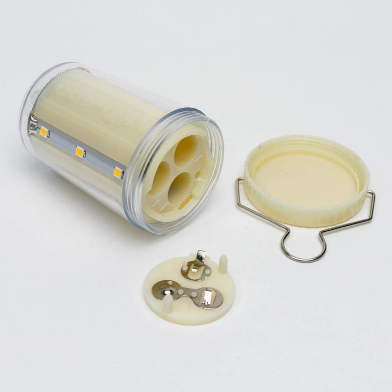 Paperlanternstore Com 12-led Omni360 Remote Control Omni-directional Lantern Light Portable Warm White Battery Powered Not