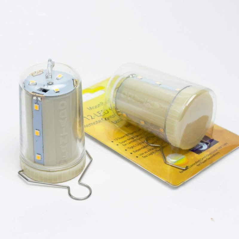 Paperlanternstore Com 12-led Omni360 Remote Control Omni-directional Lantern Light Portable Warm White Battery Powered Not