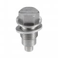 Motoforti Universal Magnetic Oil Drain Plug Magnet Bolt For Car Motorcycle Boat With 1 Aluminum Washer M12x1 25 Anti Leakage 