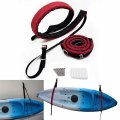 Xkh- Heavy-duty Garage Storage Kayak Surf Red Strap Padded Wall Paddleboard Hanger Sling P N Kayak-w05-bk Red